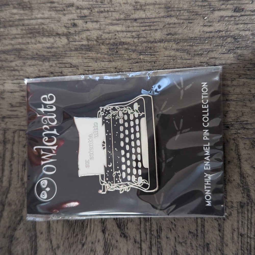 Owlcrate august 2021 pin